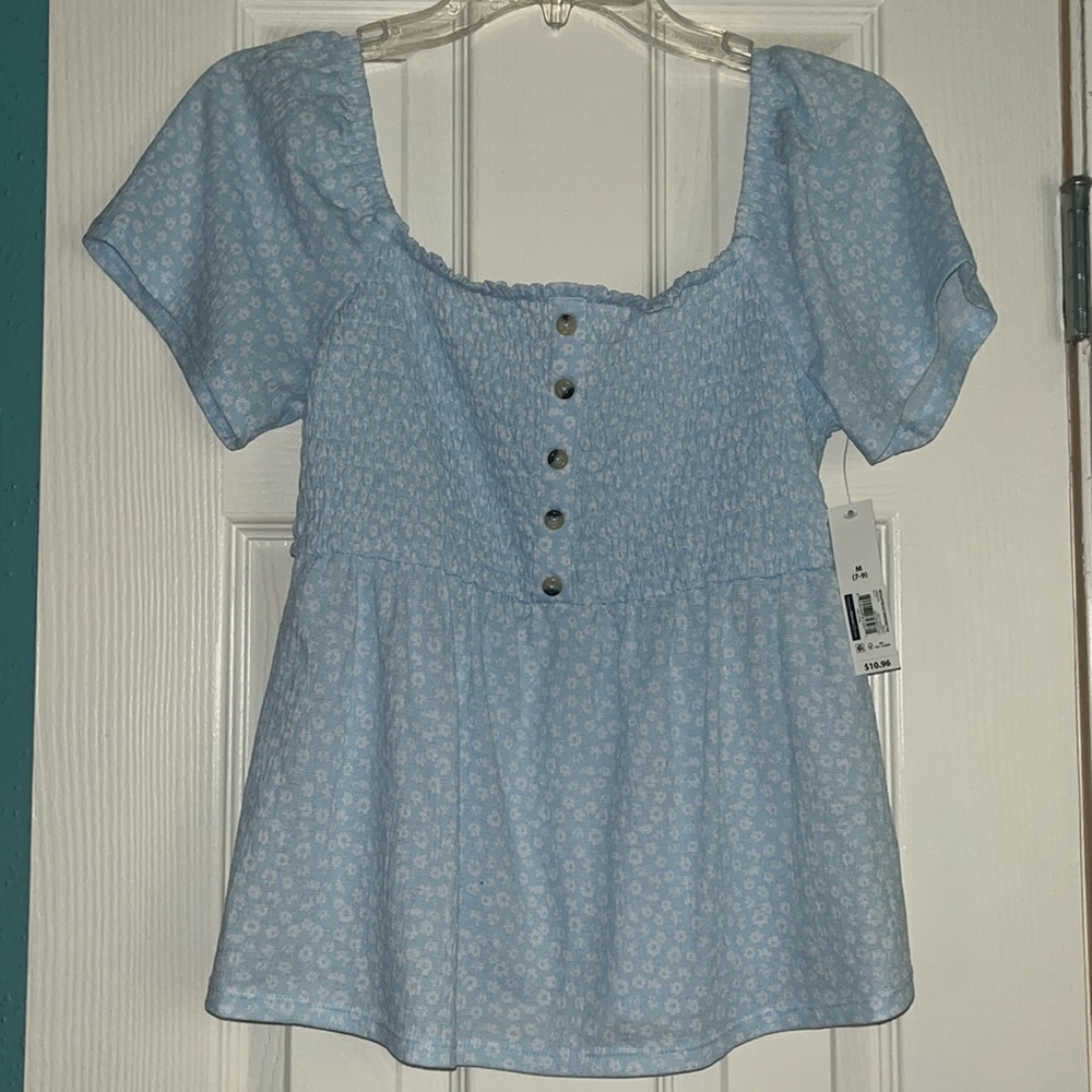 New boundaries floral top